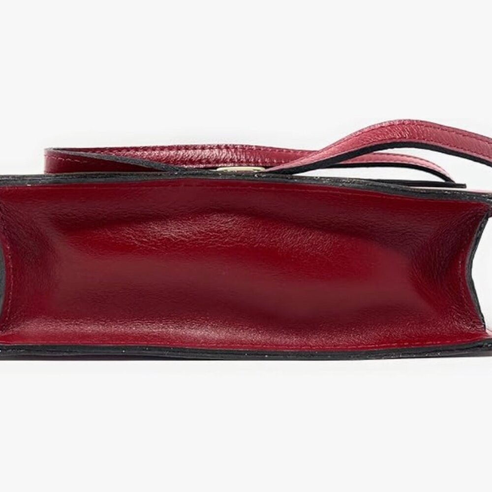 Patricia Nash Locri Leather Crossbody Bag with Dust Bag New - Picture 5 of 5